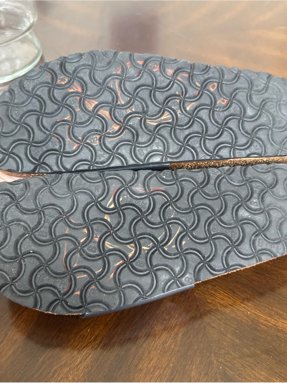 Birkenstock Black Arizona Single-Buckle Sandals - Picture 7 of 9